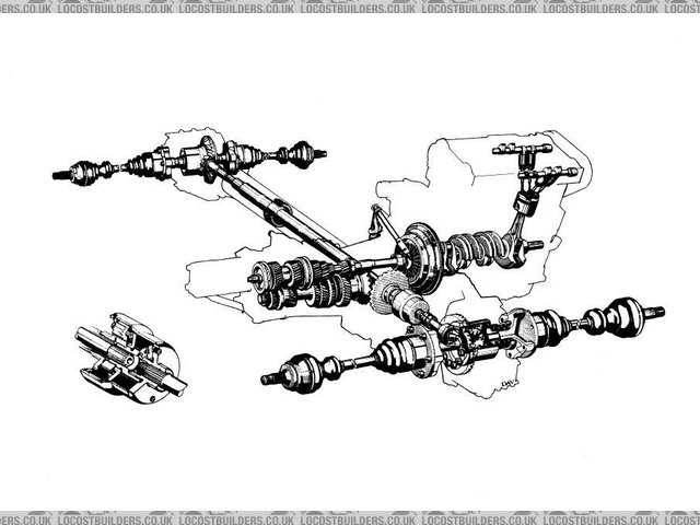 Peugeot 205 T16 transmission
